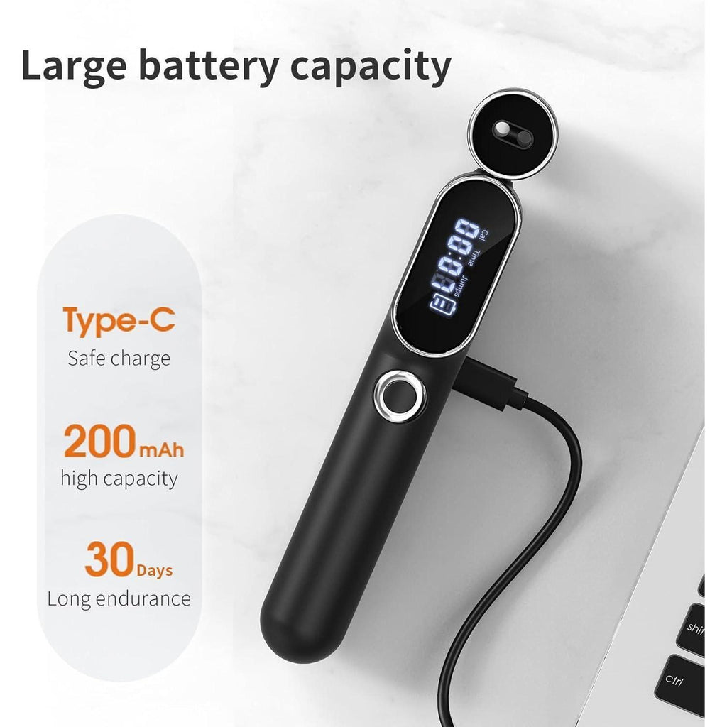 2 In 1 Adjustable Digital Intelligent Cordless Weighted Skipping Rope For Men And Women, Suitable For Children, Essential For Fitness, Boxing And Speed Training